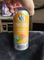 Mängden socker i V8 + energy