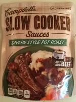 Mängden socker i Campbell's sauces pot roast