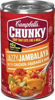 Mängden socker i Chunky jazzy jambalaya soup