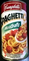 Mängden socker i Spaghettios meatballs