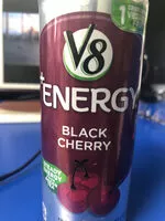 Mängden socker i V8  Energy Black Cherry