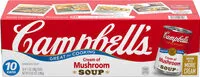 Mängden socker i Condensed cream of mushroom soup