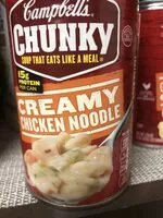 Mängden socker i Cambell's chunky creamy chicken noodle soup