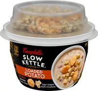 Mängden socker i Loaded potato with bacon cheese crisps & croutons soup