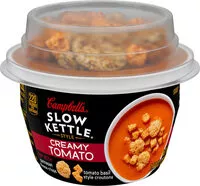 Mängden socker i Creamy tomato soup with cheese crisps & croutons