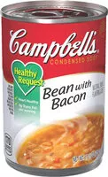 Mängden socker i Bean with Bacon Healthy Request Condensed Soup