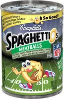 Mängden socker i Spaghettios meatballs