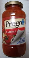 Mängden socker i Prego Traditional Plant Protein