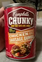 Mängden socker i Chicken and sausage gumbo