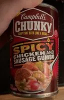 Mängden socker i Spicy Chicken and Sausags Gumbo