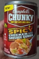 Mängden socker i spicy chicken and sausage gumbo