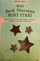Mängden socker i Mini Dark Chocolate Mint Stars