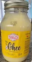 Mängden socker i Pure ghee clarified butter