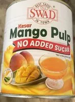 Mängden socker i Kesar mango pulp