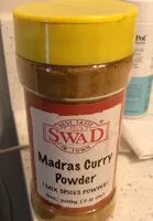 Mängden socker i Madras Curry Powder