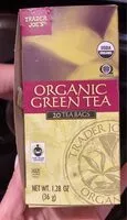 Mängden socker i Organic green tea