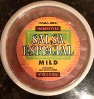 Mängden socker i salsa especial mild