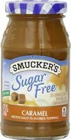 Mängden socker i Sugar free caramel flavored topping
