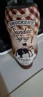 Mängden socker i Sundae syrup chocolate flavored syrup
