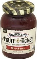 Mängden socker i Fruit honey strawberry fruit spread
