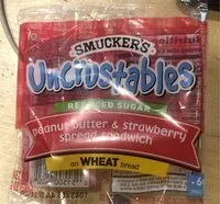 Mängden socker i Uncrustables reduced sugar on wheat