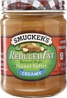 Mängden socker i Reduced fat natural style creamy peanut butter
