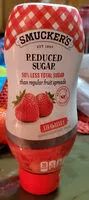 Mängden socker i Squeeze reduced sugar fruit spread strawberry