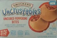 Mängden socker i Uncrustables uncurled pepperoni bites