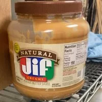 Mängden socker i Natural Creamy Peanut Butter Sauce