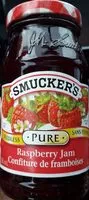 Mängden socker i Confiture de framboise