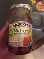 Mängden socker i Natural strawberry preserves