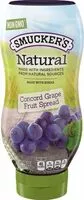 Mängden socker i Natural squeeze fruit spread