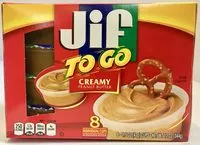 Mängden socker i Creamy peanut butter