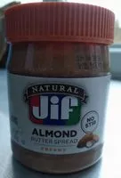 Mängden socker i Almond butter spread