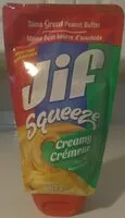 Mängden socker i Creamy Squeeze Peanut Butter