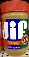 Mängden socker i Jif peanut butter