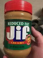 Mängden socker i Jif Reduced Fat Peanut Butter