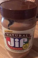 Mängden socker i Natural creamy peanut butter spread