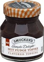 Mängden socker i Hot fudge toffee