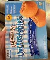 Mängden socker i Uncured ham and cheddar bites