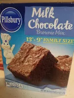 Mängden socker i pillsbury mill chocolate brownie mix