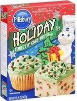 Mängden socker i Holiday Funfetti Cake Mix