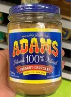Mängden socker i 100% Natural Crunchy Unsalted Peanut Butter