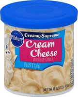 Mängden socker i Flavored frosting