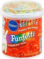 Mängden socker i Orange All Star Vanilla Funfetti