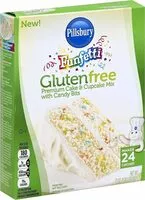 Mängden socker i Funfetti Gluten Free Cake & Cupcake Mix