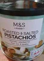 Mängden socker i Roasted And Salted Pistachios