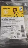 Mängden socker i Pechuga fileteada rebozada