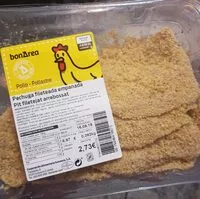 Mängden socker i Pechuga fileteada empanada