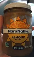 Mängden socker i All natural crunchy almond butter